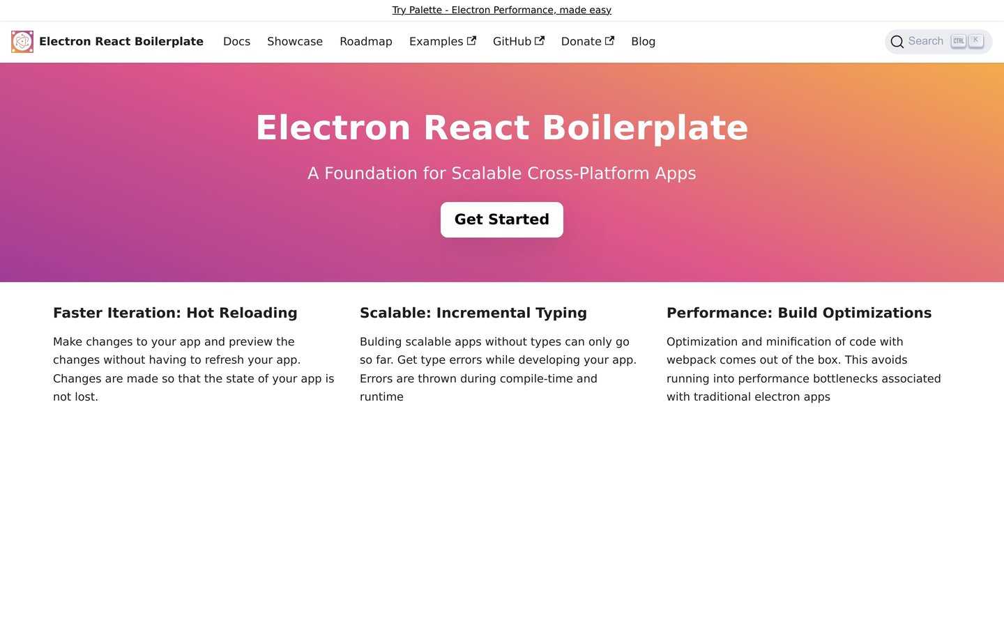 Electron React Boilerplate
