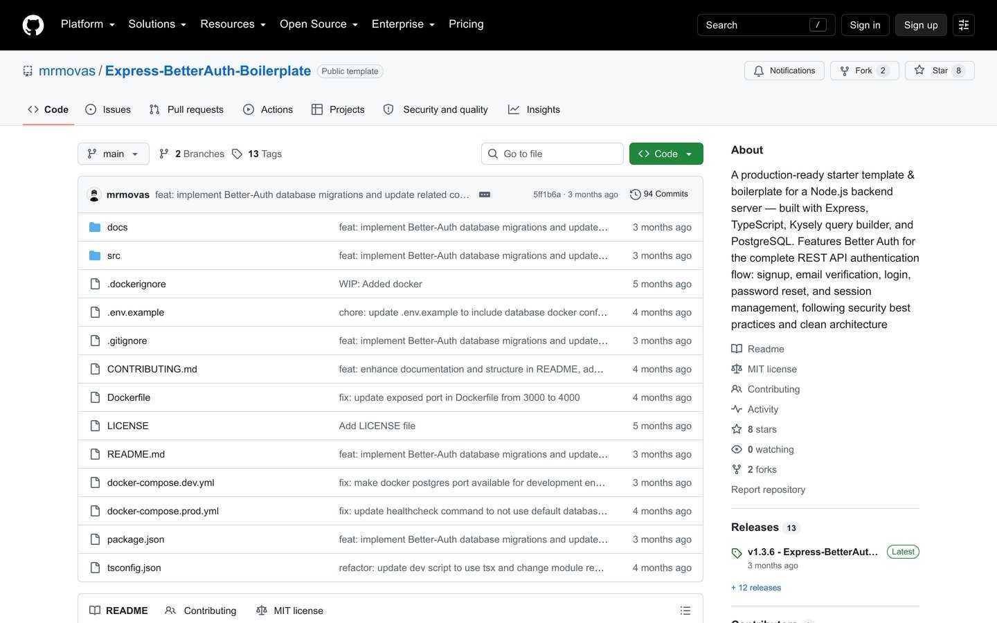 Express-BetterAuth-Boilerplate