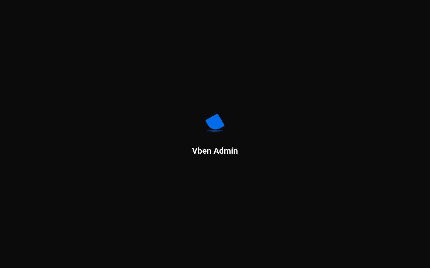 Vue Vben Admin