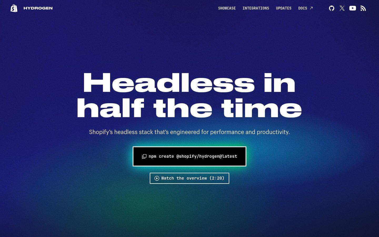 Shopify Hydrogen