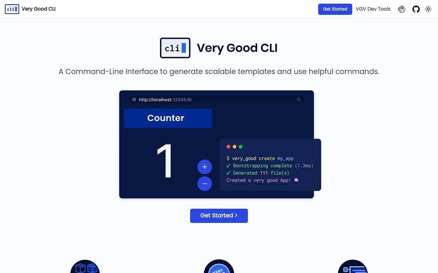 Very Good CLI