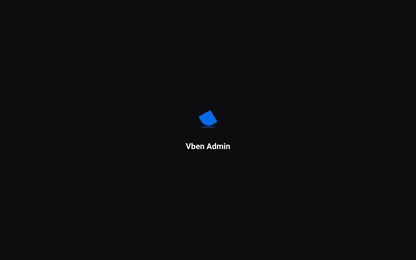 Vue Vben Admin