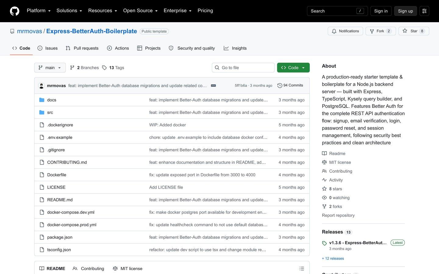 Express-BetterAuth-Boilerplate