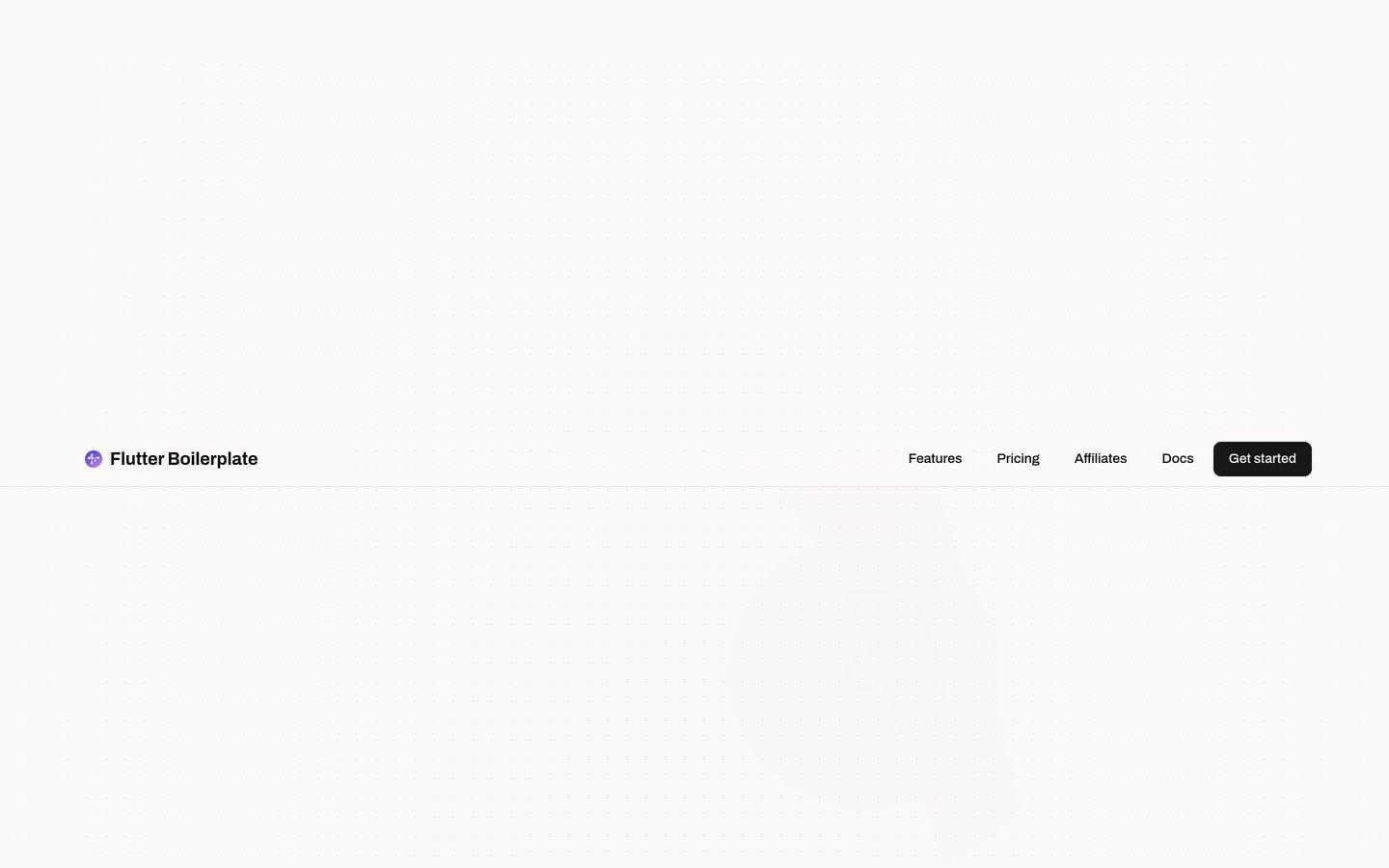 Flutter Boilerplate