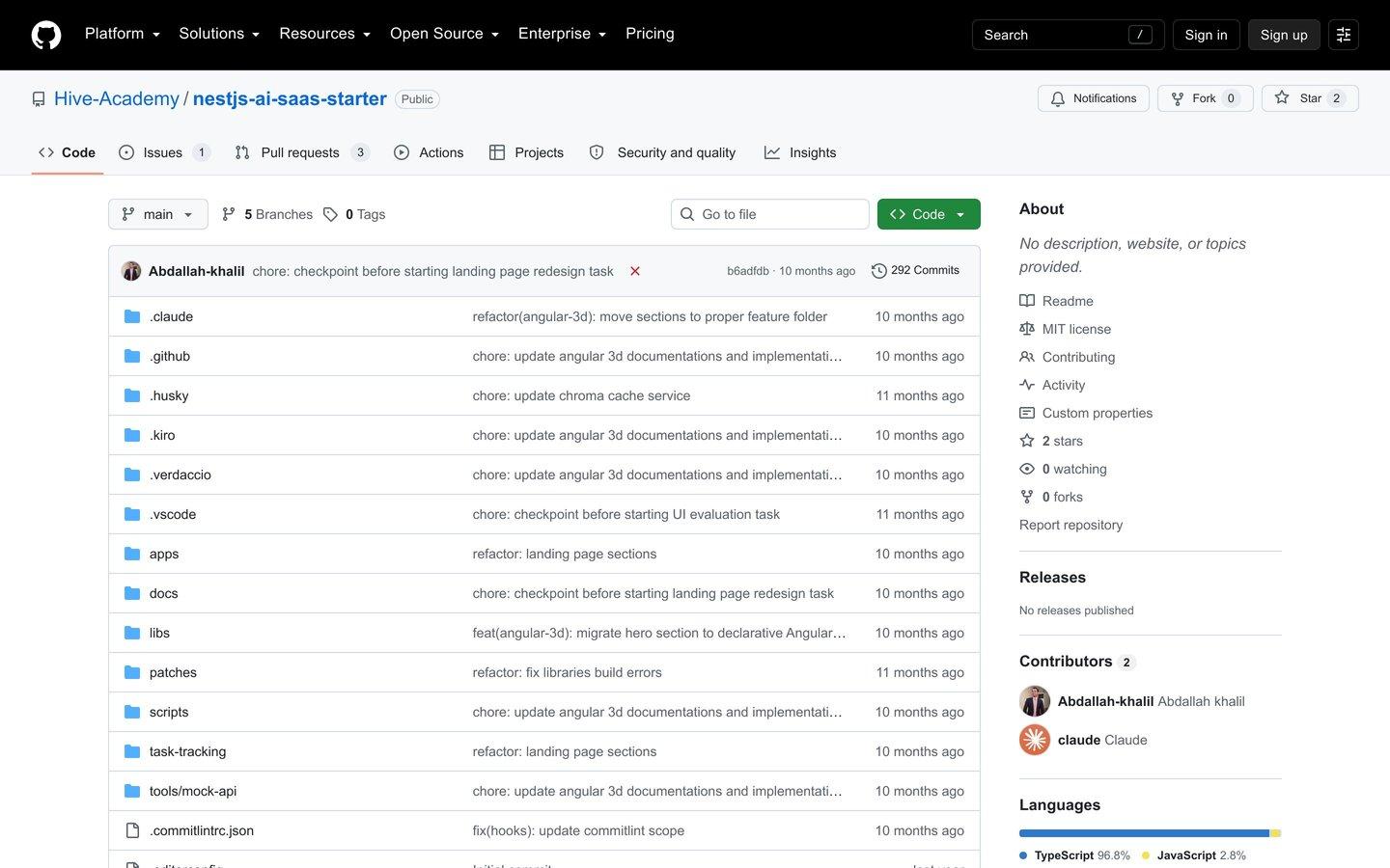 NestJS AI SaaS Starter