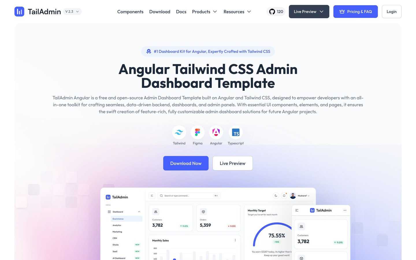 TailAdmin Angular