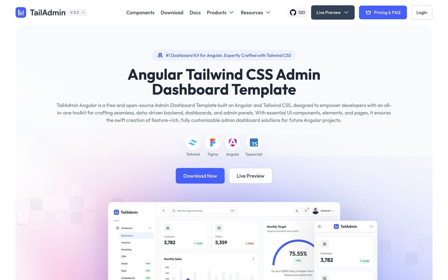 TailAdmin Angular